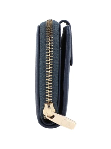 Roncato Milano Geldbörse RFID Leder 19 cm in navy