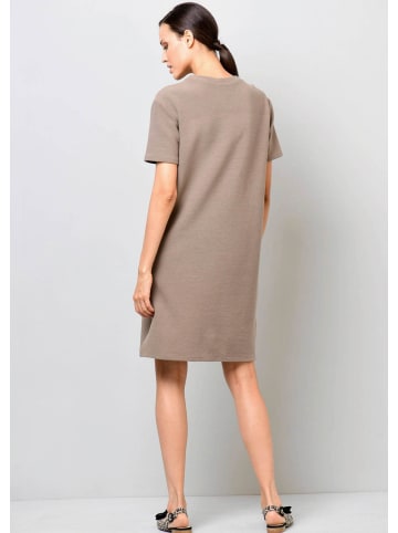 Alba Moda Jerseykleid in Tshirtform in taupe
