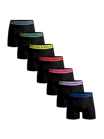 Muchachomalo 7er-Set: Boxershorts in Black