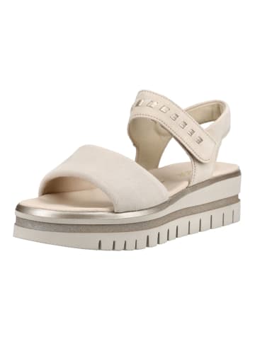 Gabor Sandalen in Beige/Gold