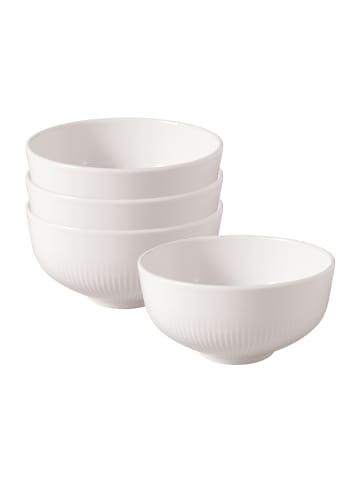 Villeroy & Boch 4er Set Schüsseln Afina in Weiß ø 13 cm in weiß