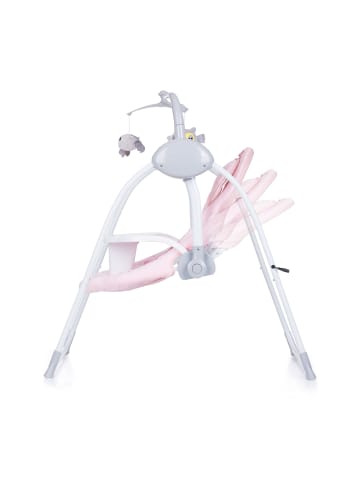 Chipolino Babywippe Nux klappbar Musik in rosa