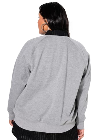Studio Untold Sweatshirt in grau melange