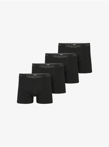Kappa 4-Pack Unterhose KMLogo Sanavi in Black