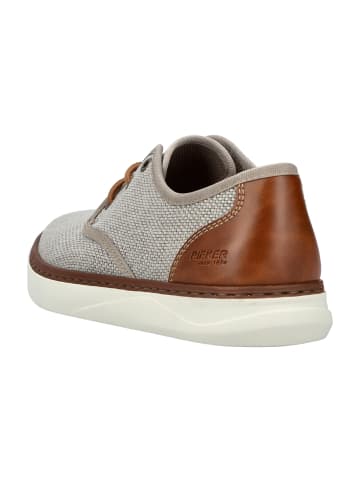 rieker Sportliche Schnürschuhe in Beige