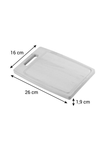 Tescoma Schneidbrett HOME PROFI, 26x16 cm in beige