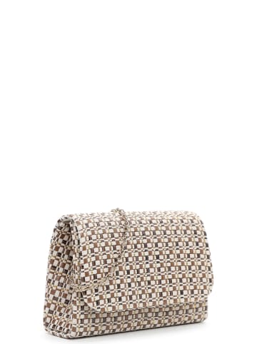 Tamaris Clutch TAS Amalia Woven in cognac