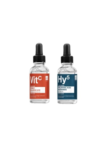 Dr. Botanicals 2-tlg. Set: Vitamin-C-Serum 30 ml & Augenserum mit Niacinamid 15 ml