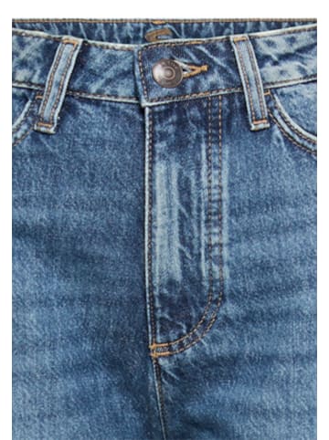 Camel Active Barrel Jeans mit Gürtelschlaufen in Nebelblau