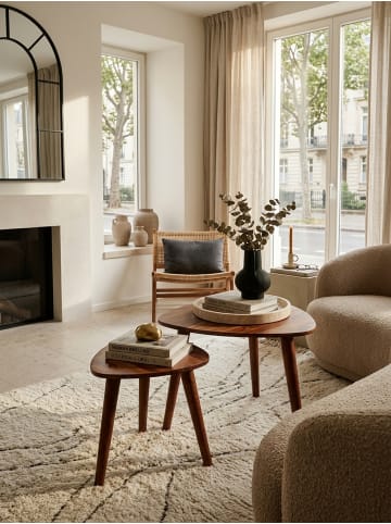 KADIMA DESIGN Beistelltisch 2er-Set | Sheesham, Massivholz