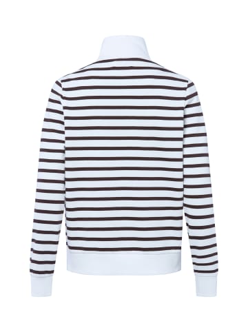 Marie Lund Sweatshirt in schoko ecru - 0004