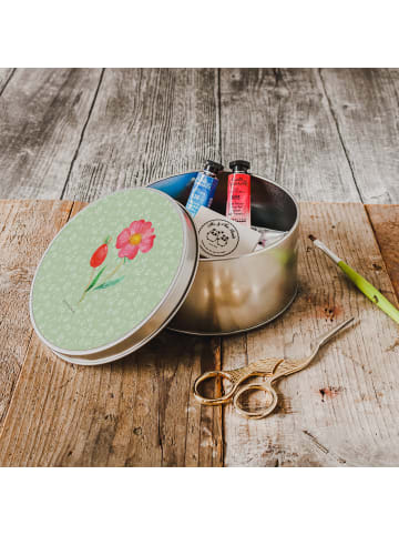 Mr. & Mrs. Panda Erinnerungsbox Blume HageRundunge ohne Spruch in Blattgrün