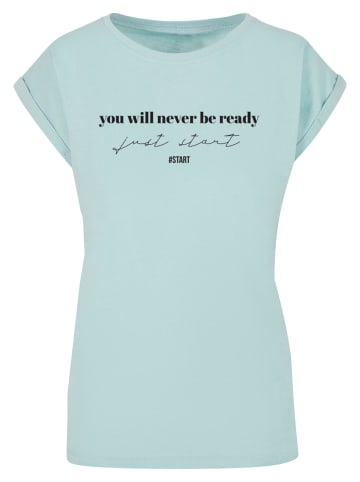 Merchcode Merchcode T-Shirts in ocean blue