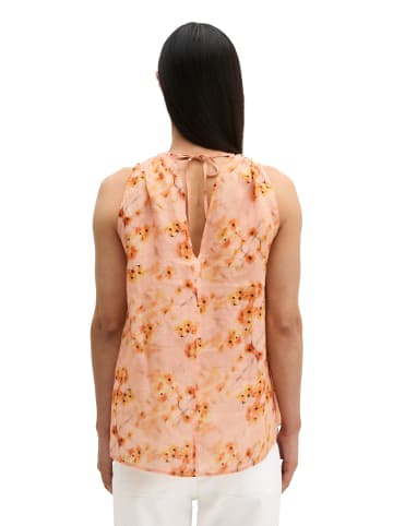 Marc O'Polo Ärmellose Bluse relaxed in Bright Orange