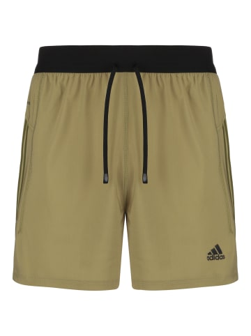 adidas Performance Funktionsshorts Warp Knit Yoga in oliv