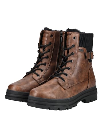 Tom Tailor Stiefelette in Braun