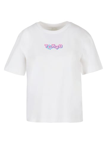 Mister Tee Mister Tee Damen Tokyo Dragon Neon Tee in white