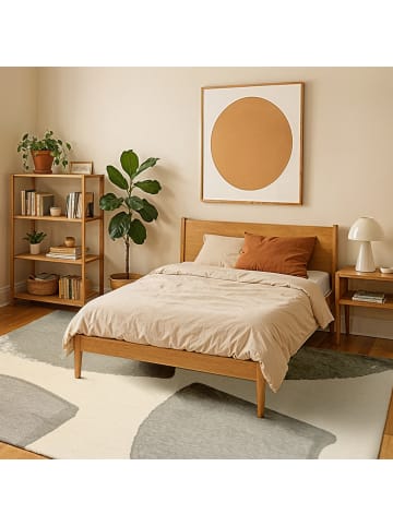 lola & moi Teppich Labradorite in Grau