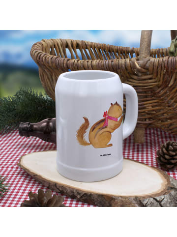 Mr. & Mrs. Panda Krug Eichhörnchen Smoothie ohne Spruch in Weiß