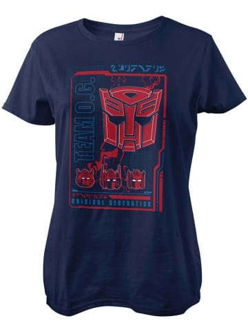 Transformers Shirt in Blau