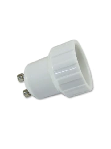 LED Line LED line® Lampenadapter GU10->E14 in Weiß