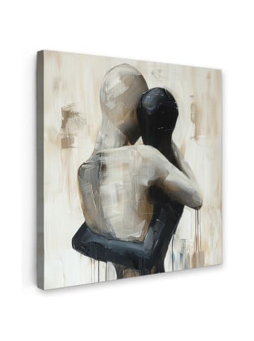 MuchoWow Leinwand bilder Verbundene Figuren (BxH)