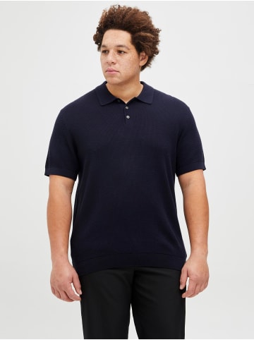 JACK & JONES PLUS Poloshirt in Night Sky
