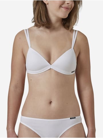 Skiny Triangel-BH Cotton Essentials in white