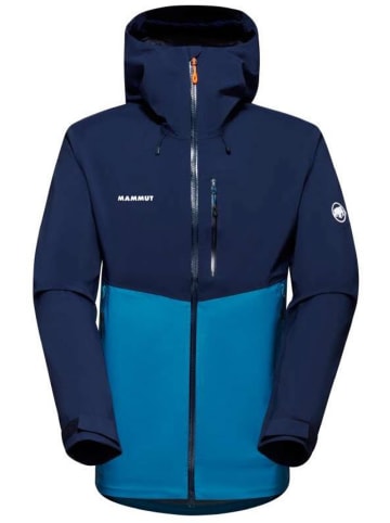 Mammut Funktions-Outdoorjacke Alto Guide HS Hooded Jacket in Blau