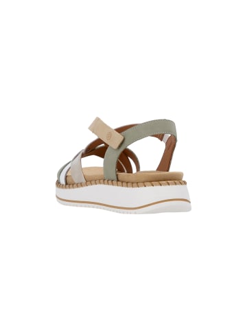 remonte Ledersandale Keilabsatz Multicolor