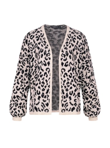 Cloud5ive Cloud5ive Crop Cardigan in black/beige