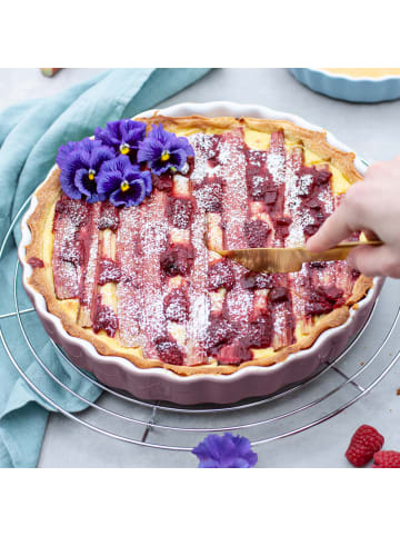 Mäser Tarteform 27 cm, Keramik KITCHEN TIME in Berry