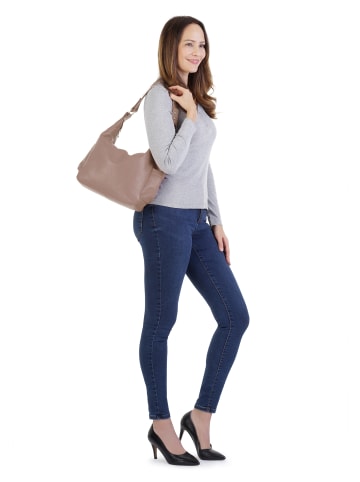 Samantha Look Shopper echt Leder in rosa