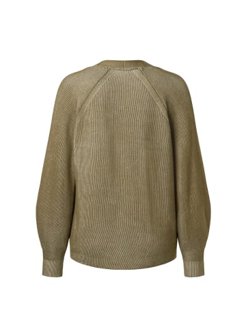 März Strickjacke in oliv - 0001