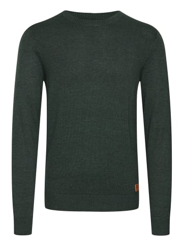 BLEND Strickpullover BHLars 20703347ME Strickpulli mit aufgestickten Ellenbogenpatches in Grün