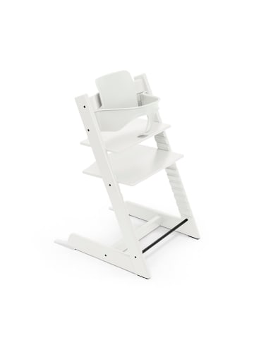 Stokke Stokke® Tripp Trapp Hochstuhl Weiß inkl. Babyset in Weiß ab 0 Monate