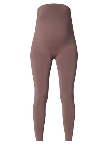 Noppies Umstandsleggings Cara Seamless Sensil® Breeze in Deep Taupe