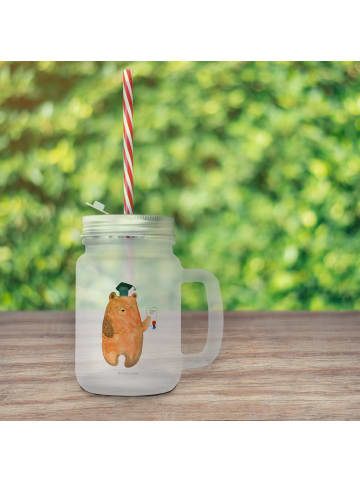 Mr. & Mrs. Panda Glas Bär Prüfung ohne Spruch in Transparent