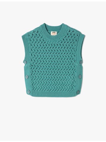 KOTON Sweater in Türkis