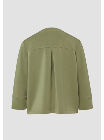 s.Oliver Sweatshirt Jacke in 7900_olivgrün