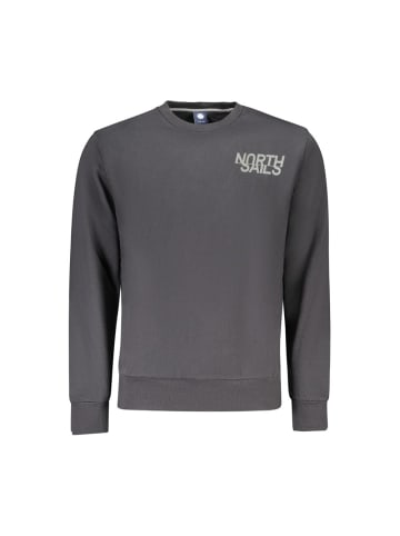 North Sails Schwarz Baumwolle Herren Sweatshirt