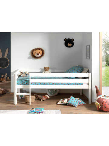 58 aufm Kessel KOJENBETT Karolina 208x83x105 aus Massivholz in Weiß