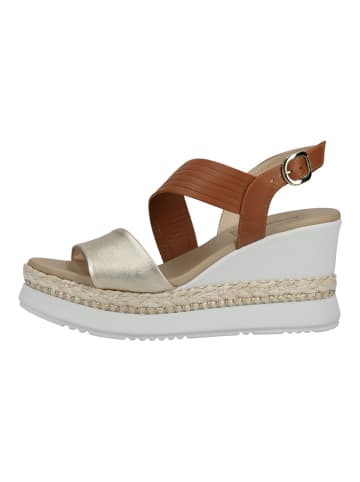 Nero Giardini Sandalen in Braun/Gold
