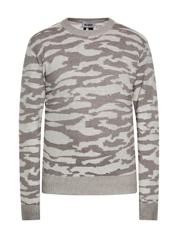 sloan Pullover in WOLLWEISS GRAU MELANGE