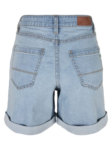 Urban Classics Jeans Shorts in clearblue bleached