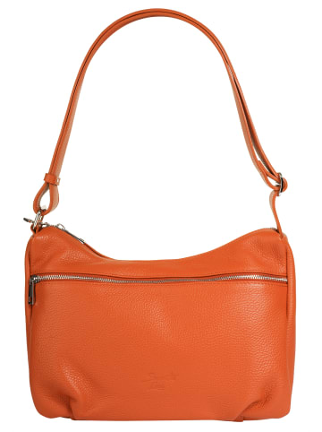 Samantha Look Shopper echt Leder in orange