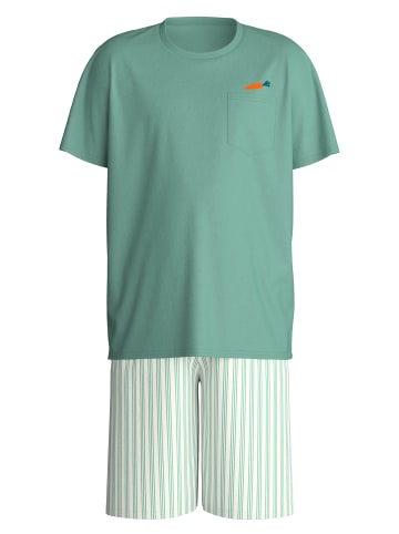 Calida Pyjama in creme de menthe