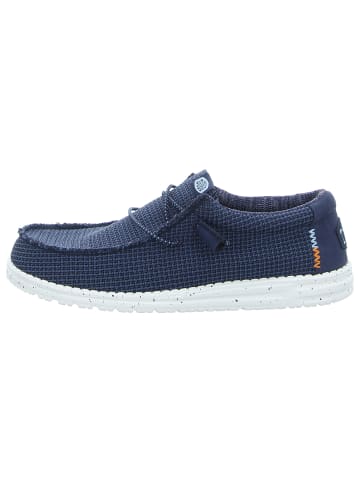 Hey Dude Sportlicher Schnürschuh in blau