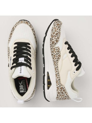 British Knights Sneaker Lennox in leopard/beige/weiss