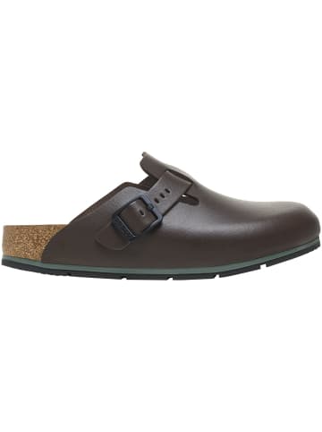 Birkenstock Berufsschuhe Boston Pro in dunkelbraun in dunkelbraun